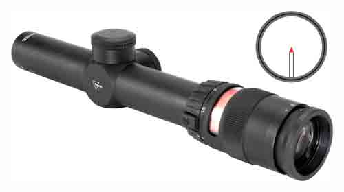 Trijicon AccuPoint 1-4x24mm Red BAC Triangle Post Riflescope