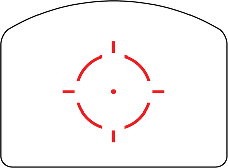 Trijicon RMR HD 1 MOA Red Dot with 55 MOA Circle Reticle