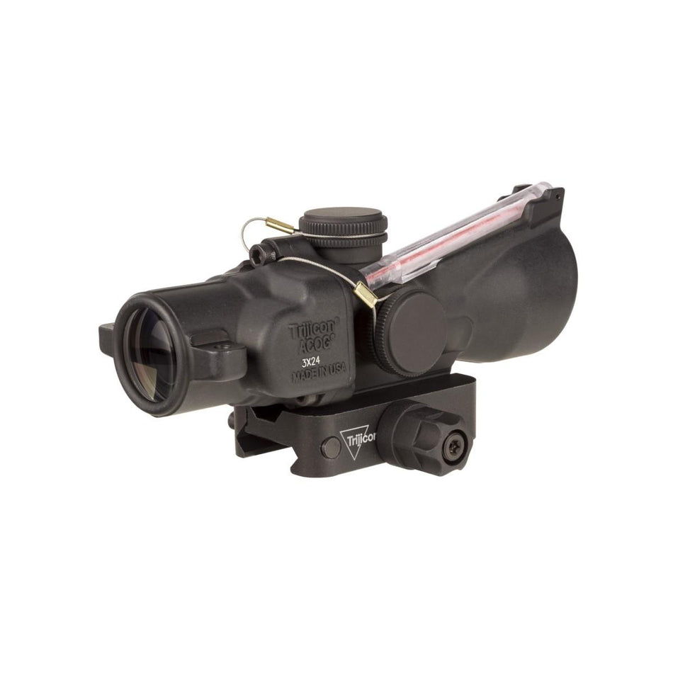 Trijicon ACOG 3x24 Fixed Magnification Compact Low Mount Horseshoe Dot