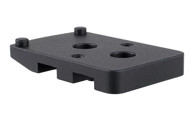 Trijicon Q-LOC RMR Low Mount Accessory Ring Plate, Matte Black Anodized AC32117