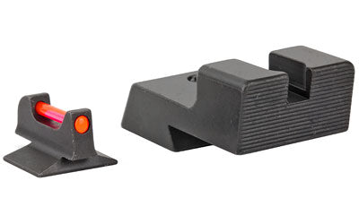 Trijicon 1911 Novak Low Cut Fiber Iron Sights, Comes with Red and Green Fibers, CA728-C-601038