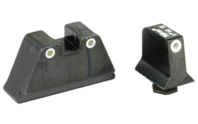 Trijicon Green Front/Orange Rear Suppressor Height Tritium Night Sights for Glock 9mm/.40/.357 Models