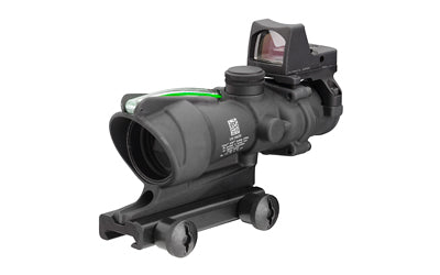 Trijicon ACOG TA31-D-100548 4X32 Riflescope with RMR Type 2 Red Dot, Dual Illuminated Green Chevron .223, TA51 Mount
