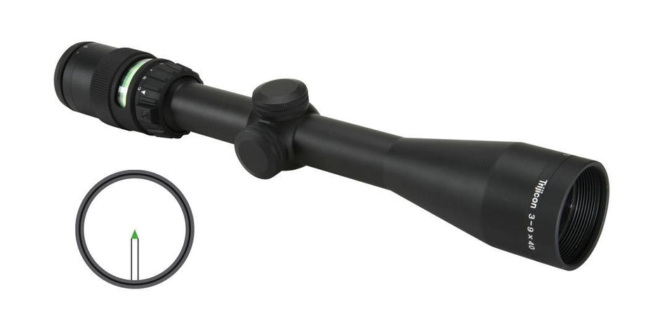 Trijicon AccuPoint 3-9x40mm Green BAC Triangle Post Riflescope
