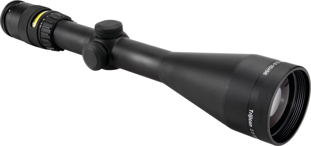 Trijicon AccuPoint 2.5-10x56mm Mil-Dot Crosshair with Amber Dot Riflescope