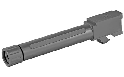 True Precision Glock 19 9mm Threaded Barrel, Black DLC Coating, Drop-In Fit TP-G19B-XTBC