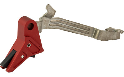 True Precision Axiom Drop-In Trigger Assembly, Glock 43/43X/48, Black/Red Safety TP-G43T-RBL