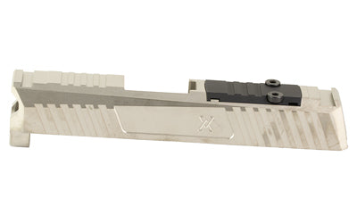 True Precision P365 Billet Steel Duty Slide, Satin Stainless Finish, Shield RMS Ready TP-P365DS-SS-RMS
