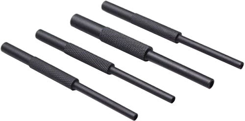 JE Gunsmith Roll Pin Punch Set with Holder, 5 Pc