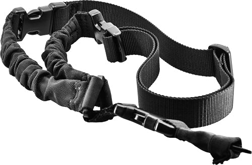 JE 1-Point Heavy Duty Bungee Rifle Sling in Black