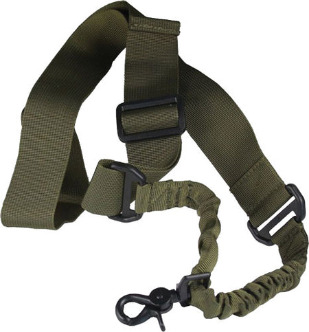 JE 1-Point Bungee Rifle Sling in Green