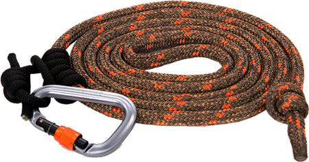 Tethrd Tree Tether 11mm 8' Including Carabiner and Prusik Cord