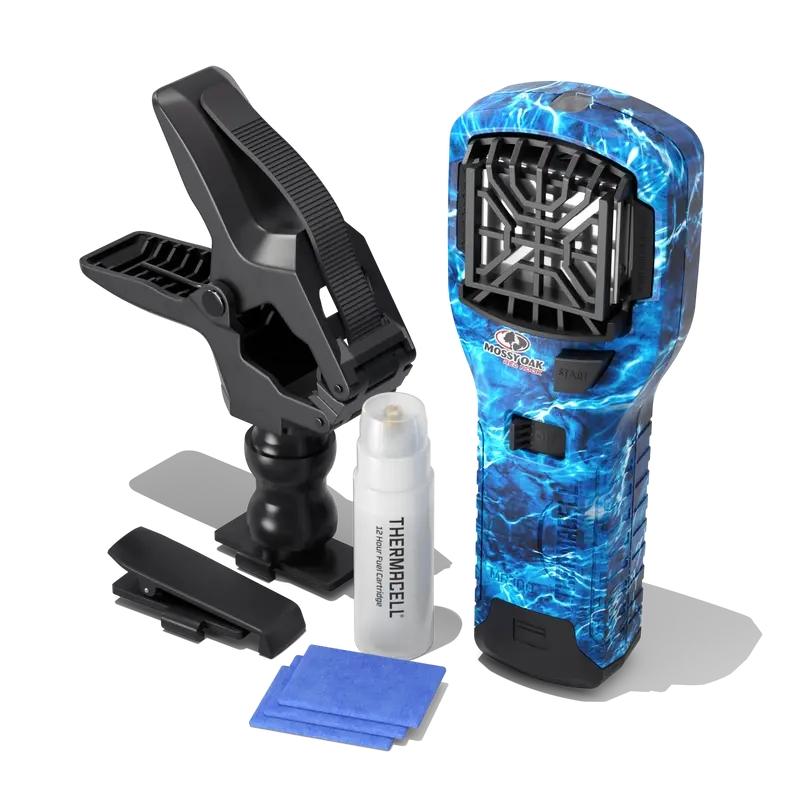 Thermacell MR300 Portable Mosquito Defense Repeller Mossy Oak Fishing Bundle