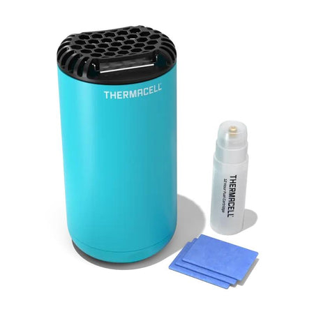 Thermacell Patio Shield Blue Portable Mosquito Repeller with 12-Hour Fuel