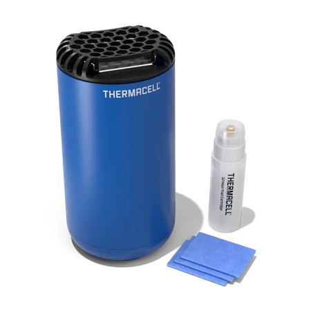 Thermacell PS1 Patio Shield Mosquito Repeller Royal Blue w/ 12-Hour Fuel