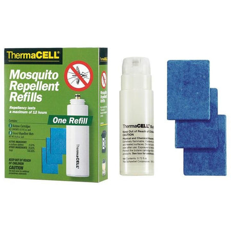 ThermaCell Mosquito Repellent Refill - 3 Mats and 1 Butane Cartridge