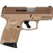 Taurus G3C Handgun 9mm Luger 12rd Magazines 3.2" Barrel FDE Slide/FDE Grip