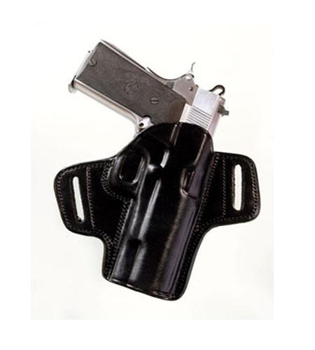Tagua Gunleather RH Black Open Top Belt Holster Glock 19/23/32/38