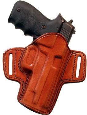 Tagua Leather Open Top Belt Holster Glock 19 23 32 38 Brown Right Hand