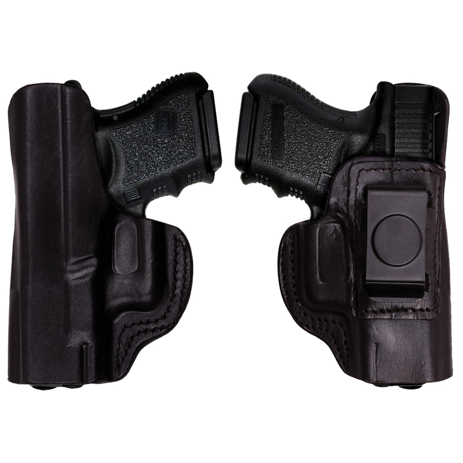 Tagua Leather IWB Holster for Glock 19/23/32, Black, Right-Hand