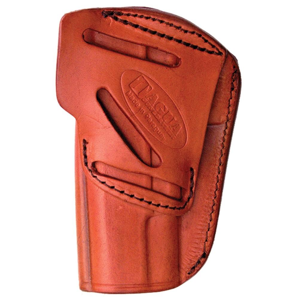 Tagua 4-in-1 IWB Leather Holster S&W M&P Shield 9mm Luger Brown Right Hand
