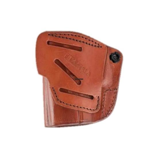 Tagua Leather IWB Holster with Snap for CZ 75 Pistol Brown Right Hand