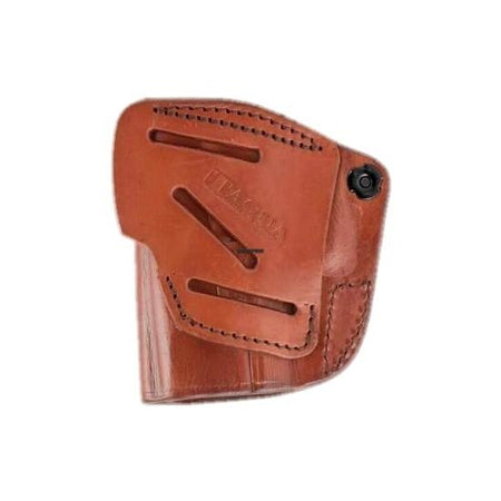 Tagua Leather IWB Holster with Snap for CZ 75 Pistol Brown Right Hand