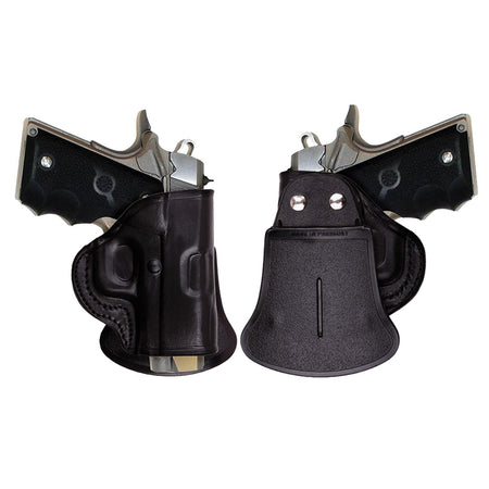 Tagua Quick Draw Paddle Holster Glock 19/23/32 Open Top Black Right Hand