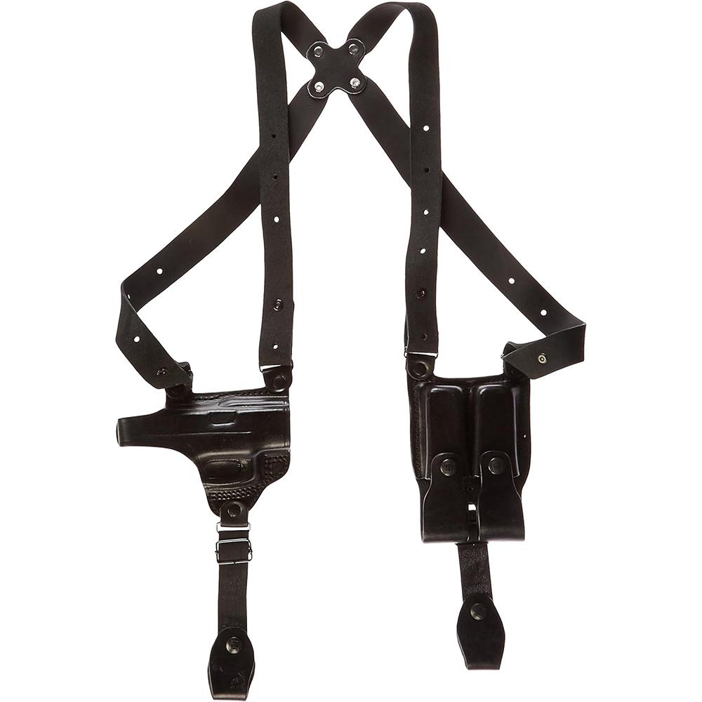 Tagua Gunleather Shoulder Holster for 1911 4" Black Right Hand