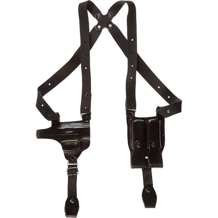 Tagua Gunleather Shoulder Holster for 1911 4" Black Right Hand
