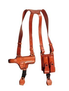 Tagua Gunleather Shoulder Holster Colt 45 Brown RH