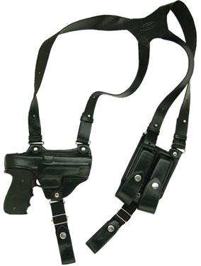 Tagua Gunleather Shoulder Holster Glock 19/23/32 Right Hand Black