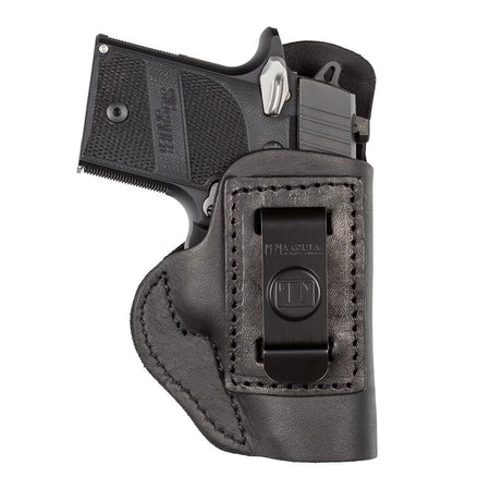 Tagua Gunleather IWB Super Soft Leather Holster S&W Bodyguard 380 Right Hand Black