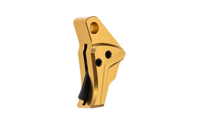 Tyrant CNC ITTS Glock Gen 3-4 Trigger Upgrade with 15% Take-Up Reduction, Gold/Black Anodized