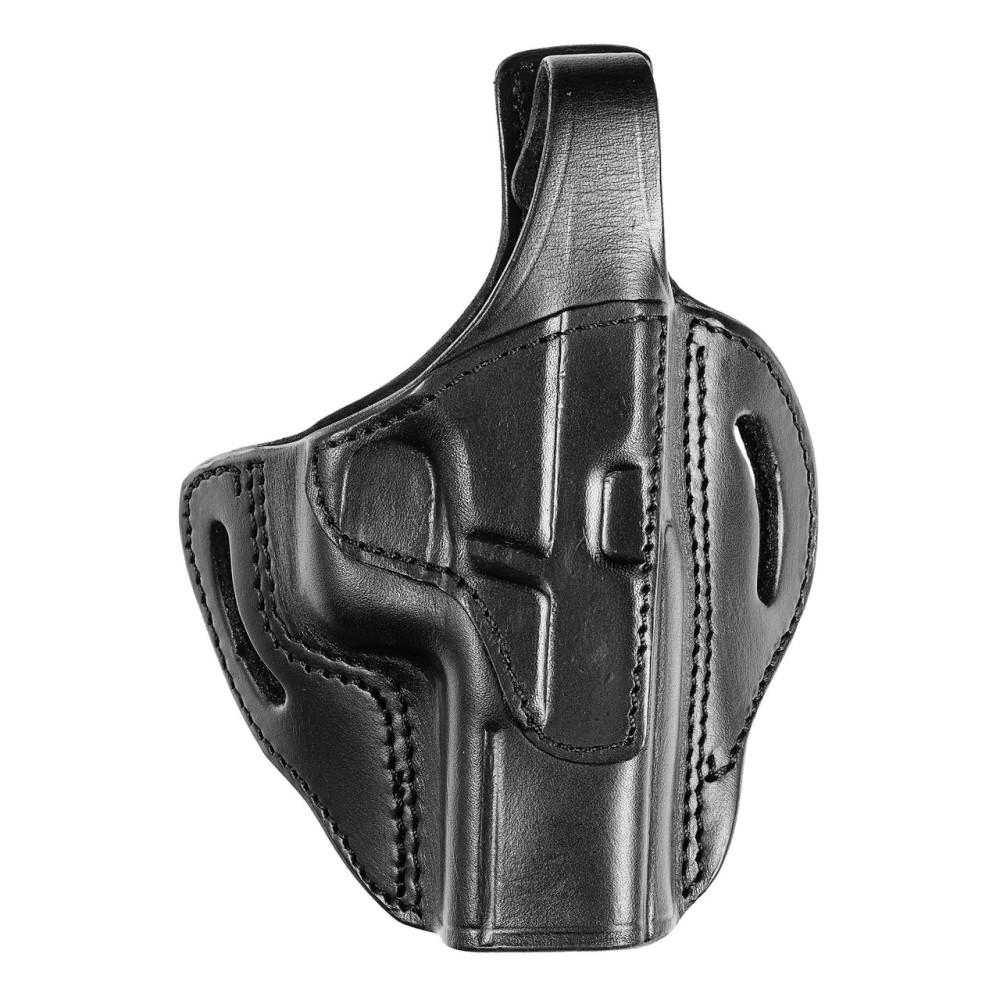 Tagua TX 1836 Premium Leather Holster for Double Stack 9/40/45 Handguns Black Right Hand