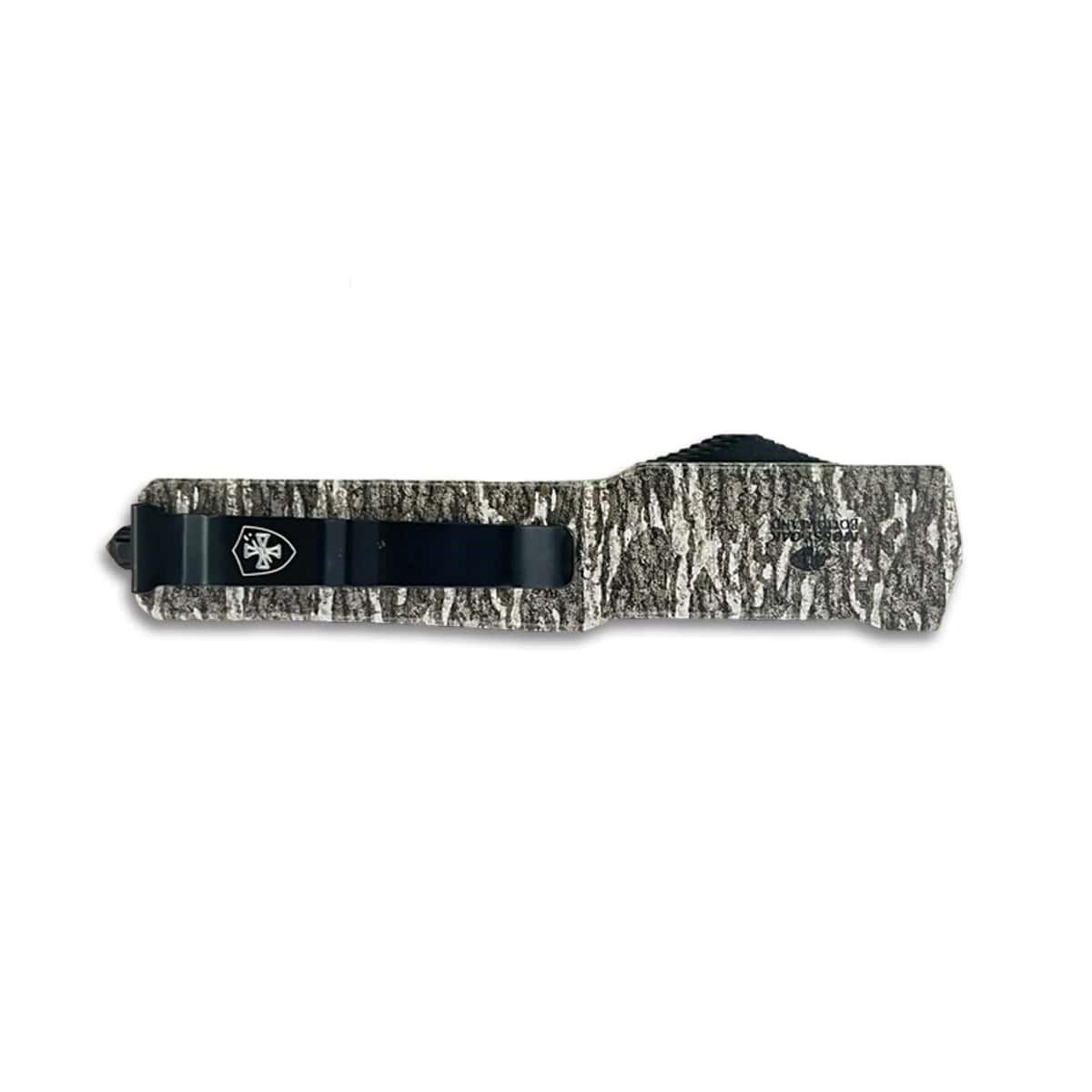 Templar Premium Weighted Small Dagger Knife 3-1/8" D2 Blade Mossy Oak Bottomland
