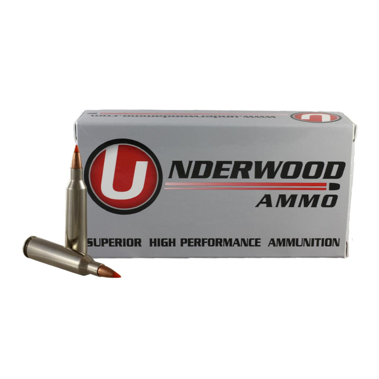Underwood Ammo .22-250 Remington Polymer Tip 50 grain Ballistic Tip ammunition