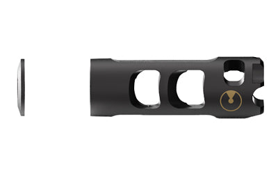 Ultradyne USA UD10870 Vostok AK Compensator, 7.62x39, M14x1 Left Hand Thread, 416 Stainless, Black Nitride