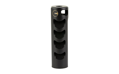 Ultradyne USA Apollo LR Long-Range Compensator, 6.5 Creedmoor/.264, 5/8x24, Reduced Recoil, Black UD11180