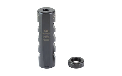 Ultradyne USA Apollo LR Long-Range Compensator, 7MM Caliber, 5/8x24, Muzzle Rise Elimination, Black UD11240