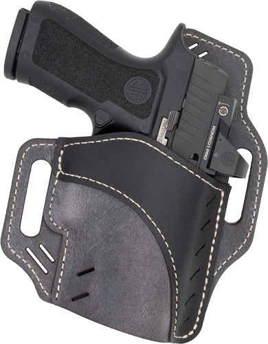 VersaCarry Horizon OWB Grey Base Black Patch Holster Sz 2
