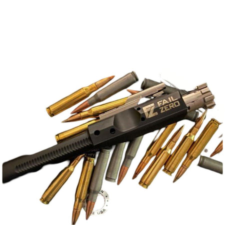 Fail Zero EXO Nickel Boron Bolt Carrier Group .308 AR-10 DPMS Pattern Black