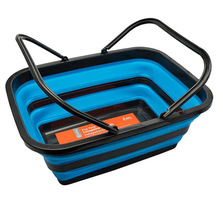 SOL Flat Pack Sink 16L with Drain and Dual Carry Handles