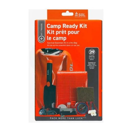Survive Outdoors Longer Camp Ready 29pc Survival and Camping Kit