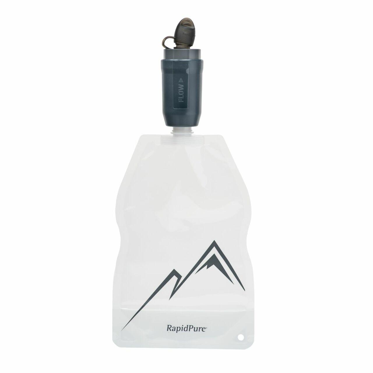 RapidPure POD System Portable Water Purification with Collapsible Bottle