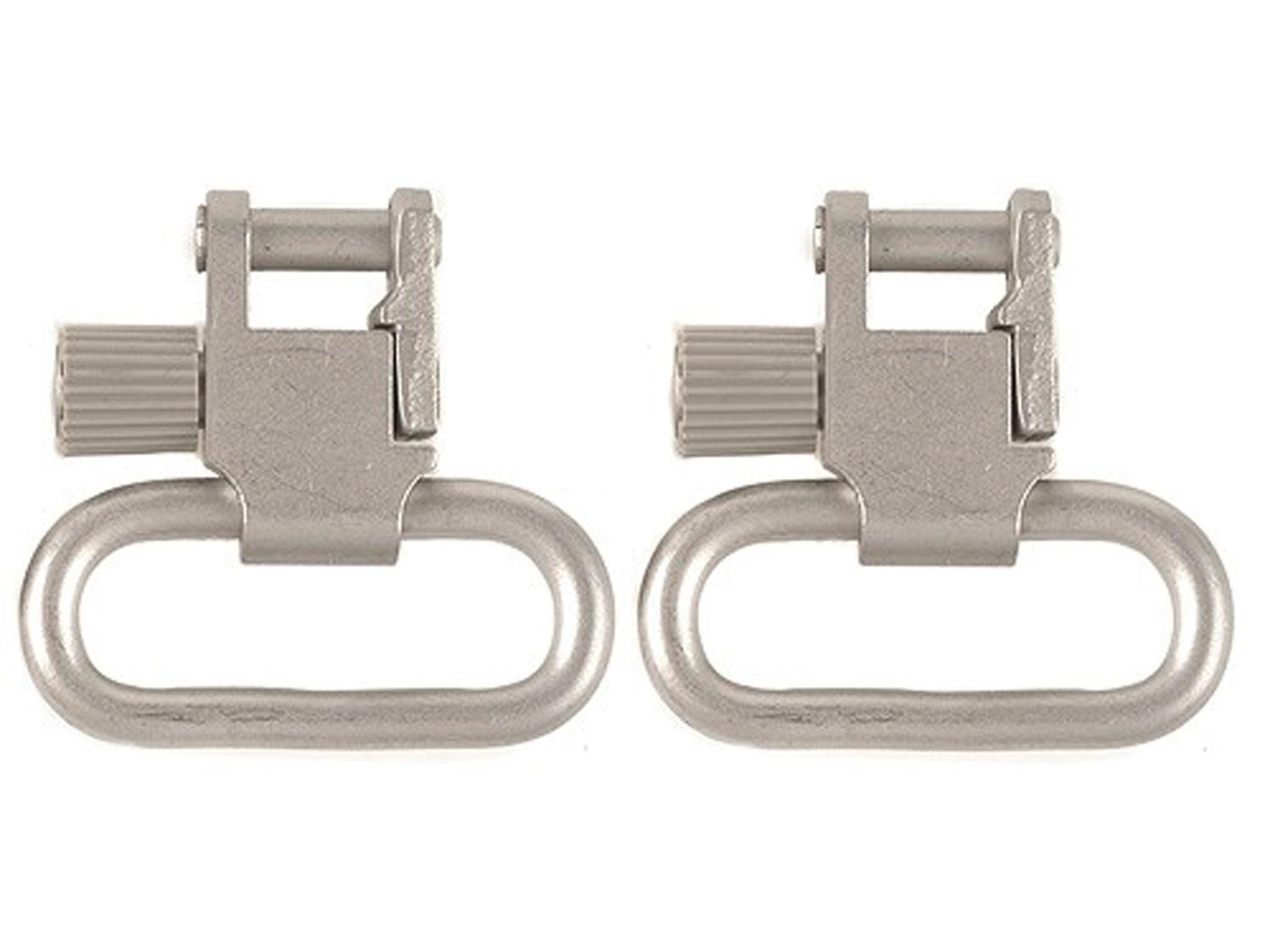 Uncle Mike's 1" Nickel Stainless Swivels 2-Count