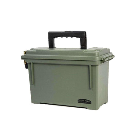 Uncle Mike's Stackable Plastic Ammo Can .30 Cal Green Hang Tag