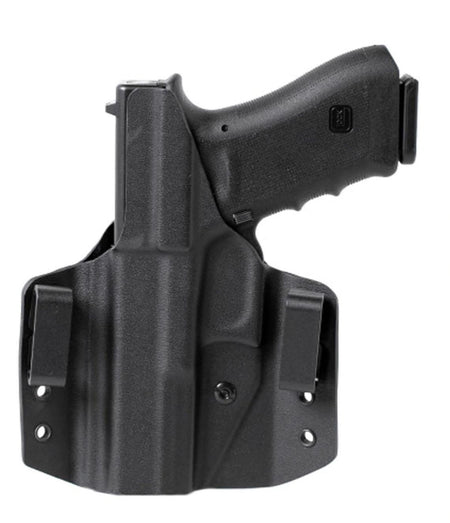 Uncle Mike's 54CCW67BGR CCW OWB Boltaron Holster Belt Slide Mount Glock 42 Right Hand Draw