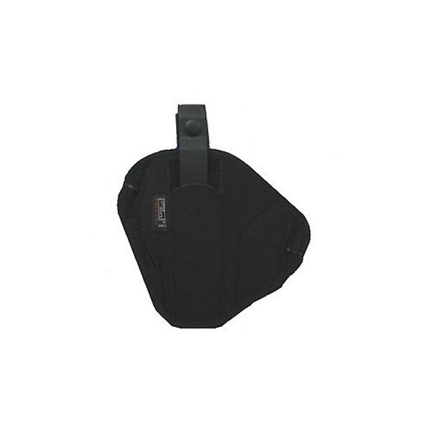 Uncle Mike's Belt Slide #16 Right Hand Black Nylon Holster 3.25-3.75 in Barrel