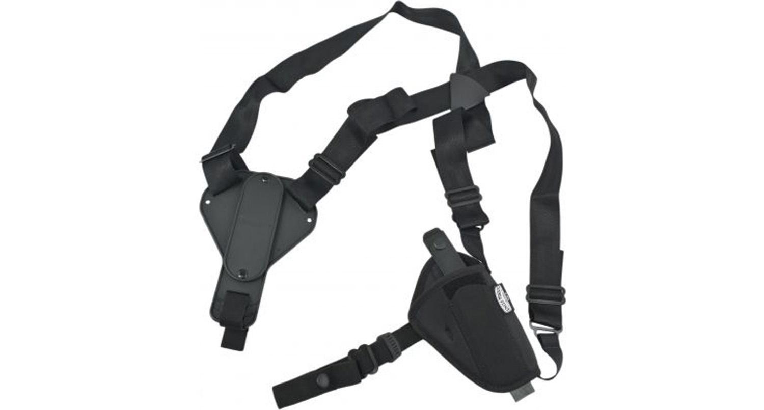 Uncle Mike's Model 8705 Plain Nylon Shoulder Holster Black AM#5